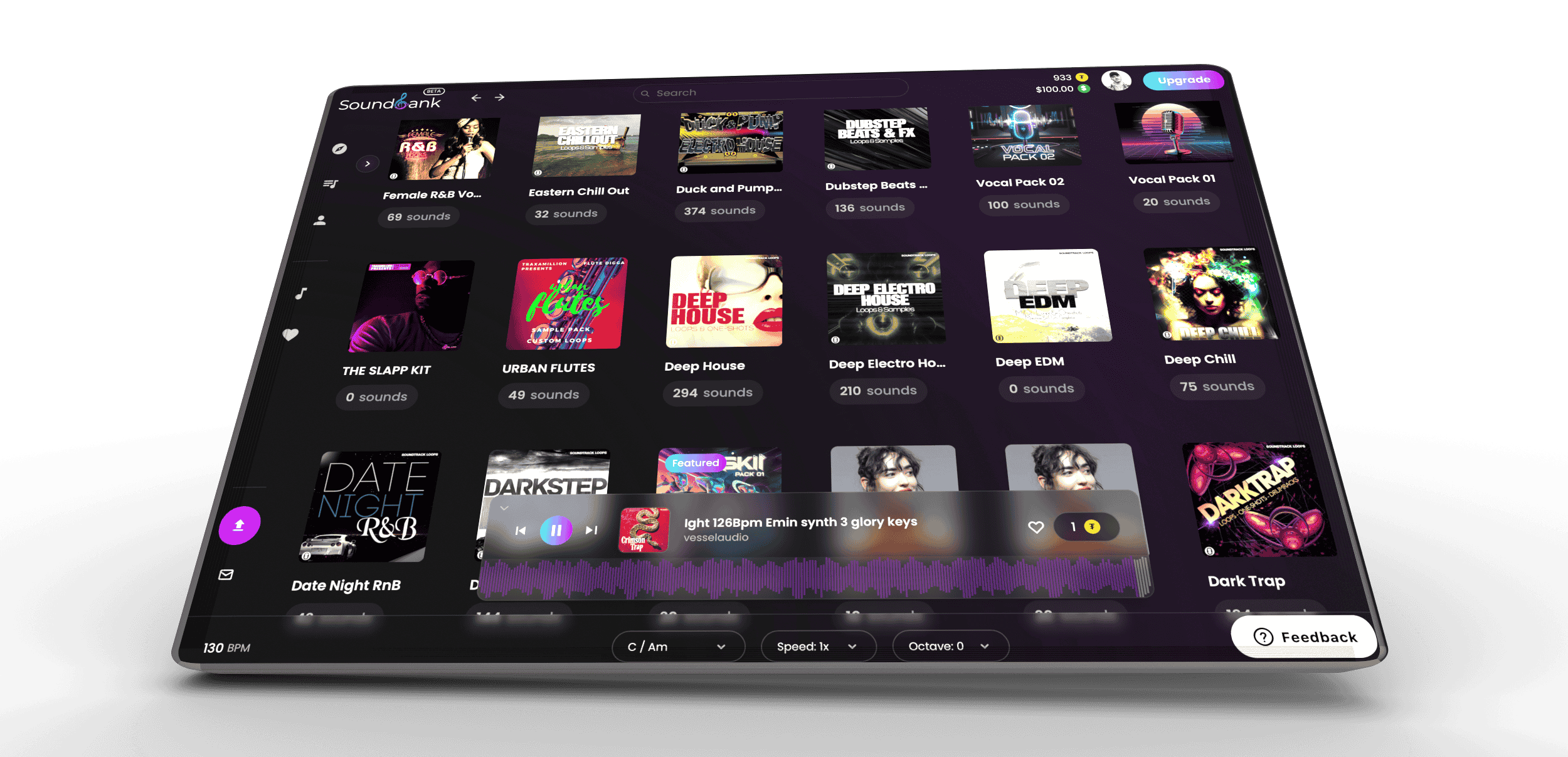 SoundBank Interface